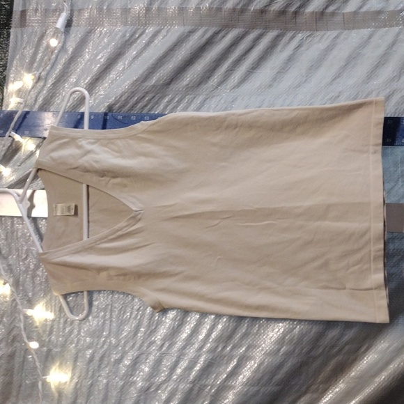 Banana Republic Tops - Light Tan Banana Republic Stretch